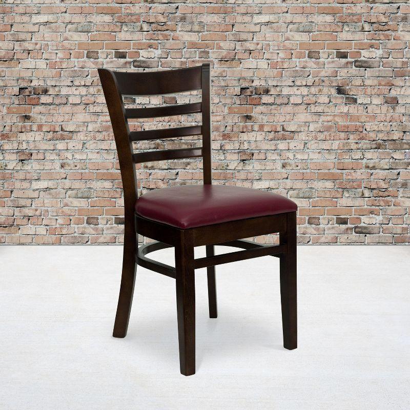 Ladder Back Wooden Restaurant Chair