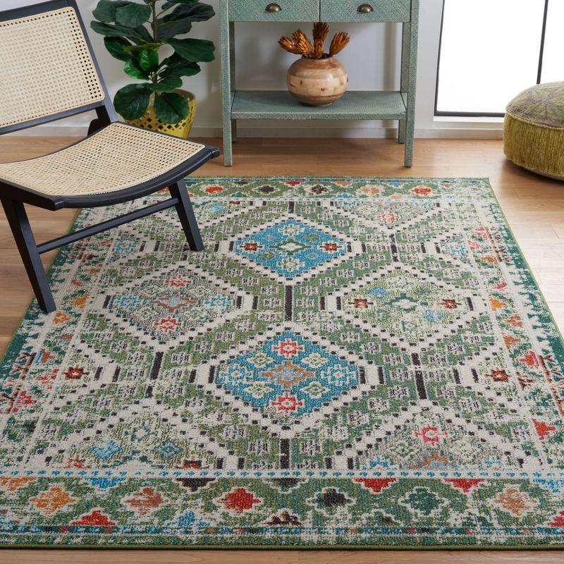 Madison 418 Area Rug In Green / Beige