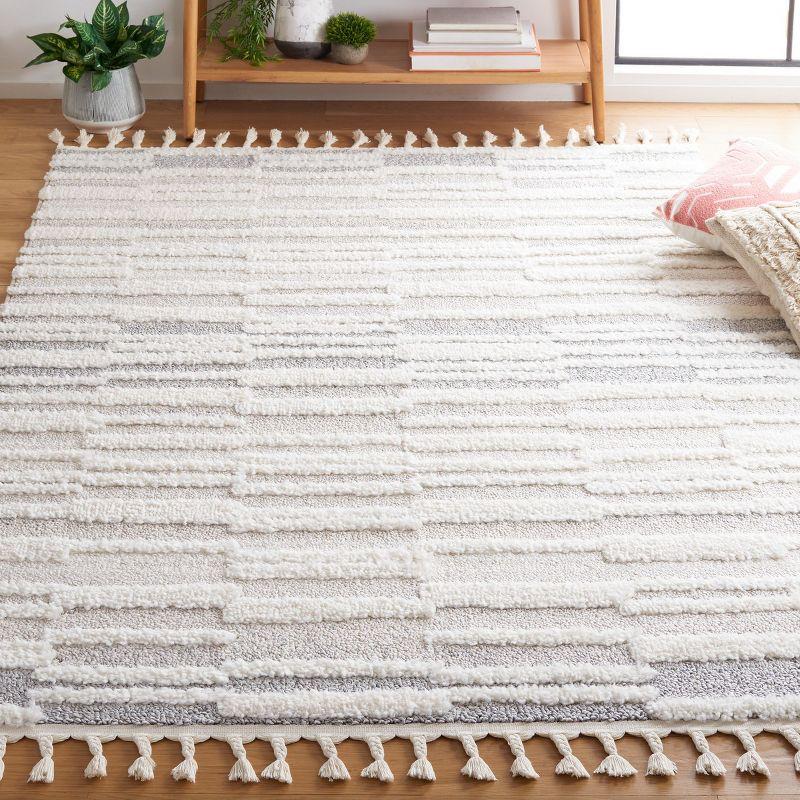 Moroccan Tassel Shag MTS646 Power Loomed Area Rug  - Safavieh