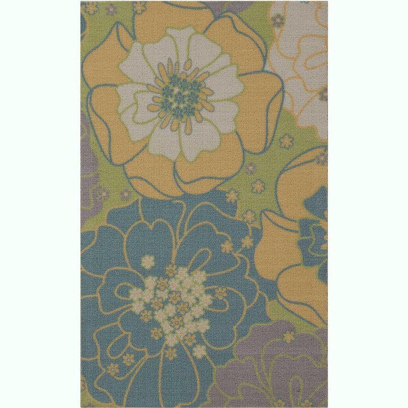 Nourison Home & Garden Oversized Flowers Indoor/outdoor Area Rug