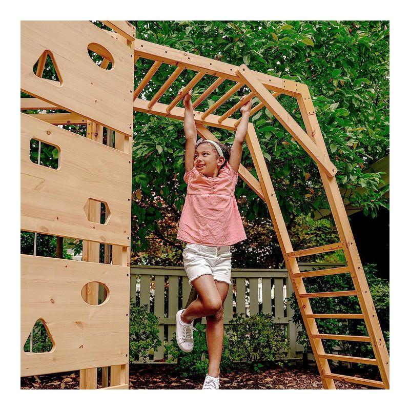 Hawthorn - Outdoor Climber with Monkey Bars, Swing, and Octagon Climber