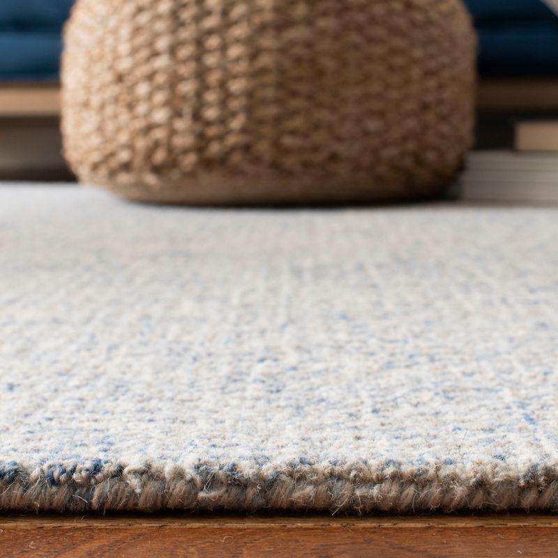 Abstract ABT471 Handmade Indoor Accent Rug - Ivory/Blue - 3'x5' - Safavieh
