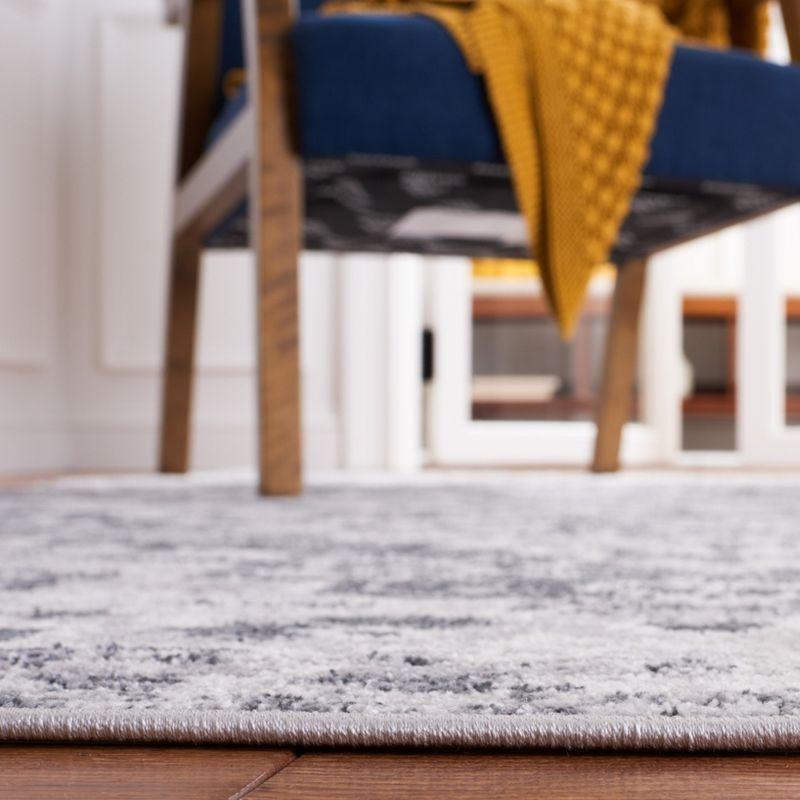 Toscana TOS650 Power Loomed Area Rug - Grey/Ivory - 8'x10' - Safavieh.