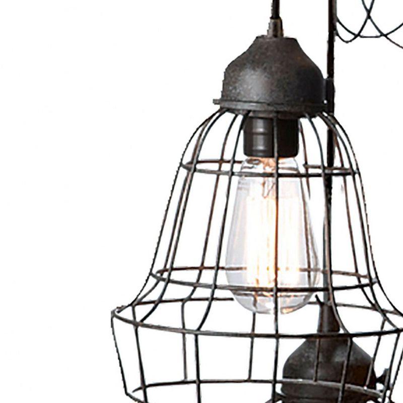 Elk Home Pitt Orchards 5 - Light Pendant in  Black