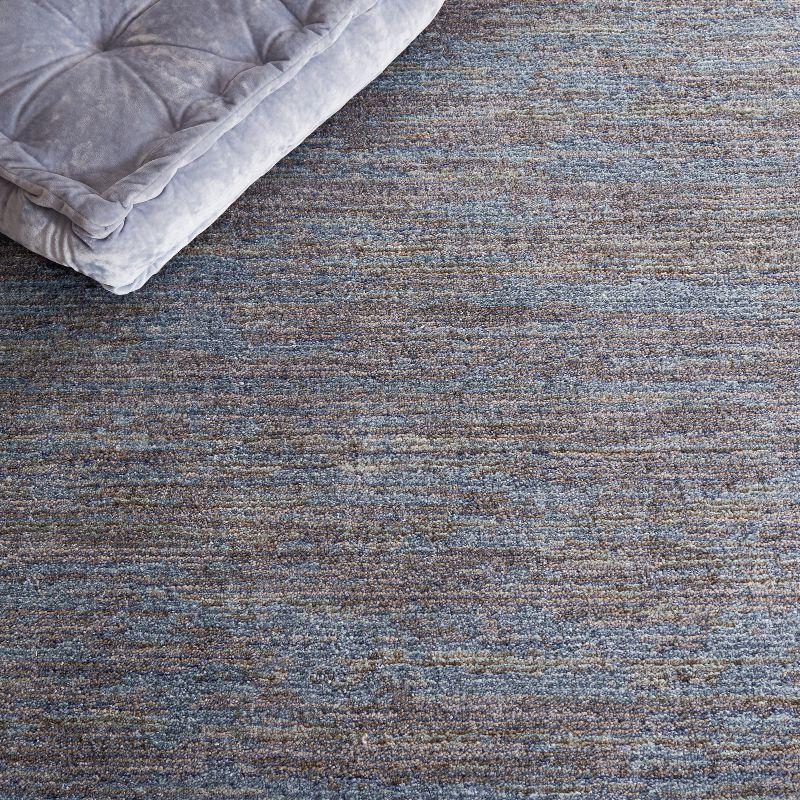 Lasa LAS104 Power Loomed Area Rug - Blue/Gray - 4'x4' - Safavieh.