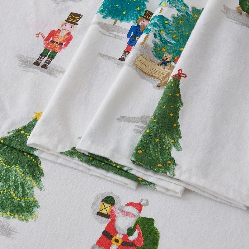 100% Cotton Christmas Flannel Sheets - Great Bay Home