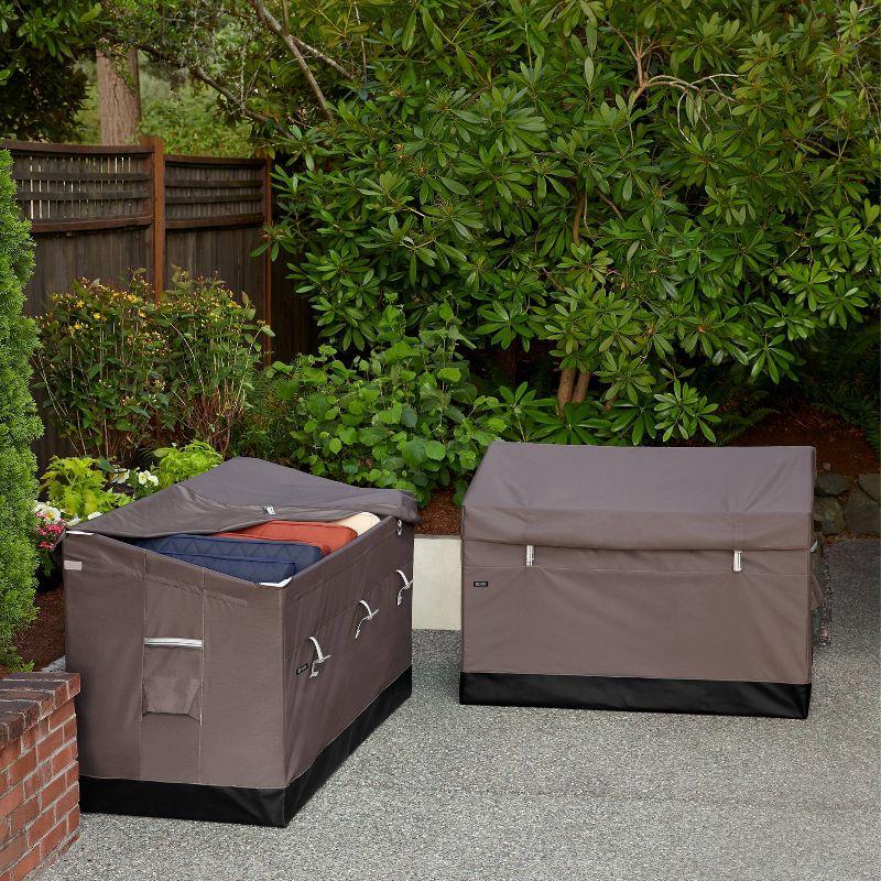 Classic Accessories 85 gal Ravenna Water-Resistant Steel Deck Box Beige