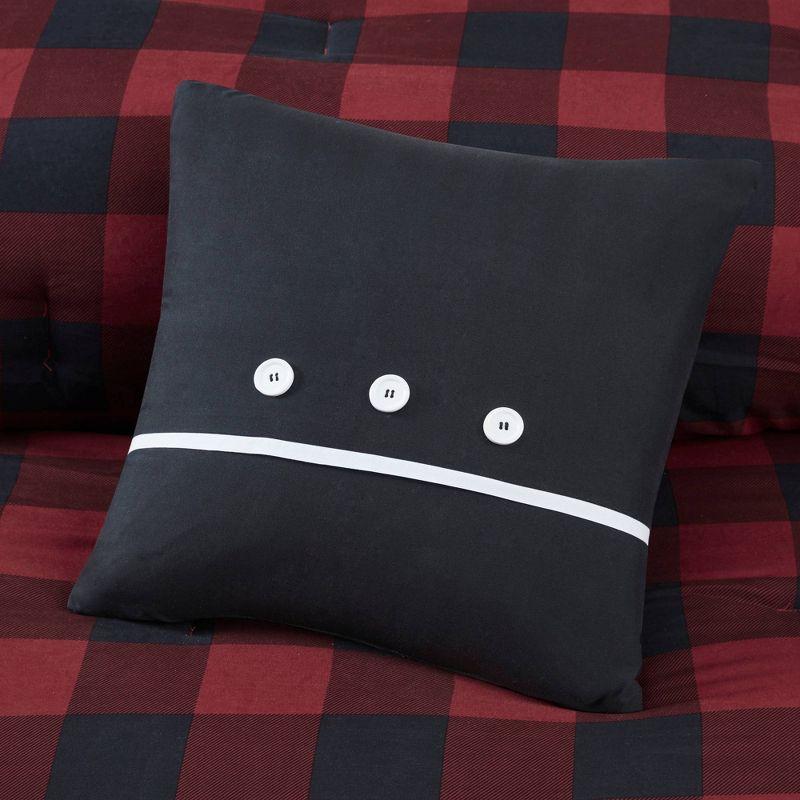 Everest Reversible Plaid Comforter Set with Bed Sheets