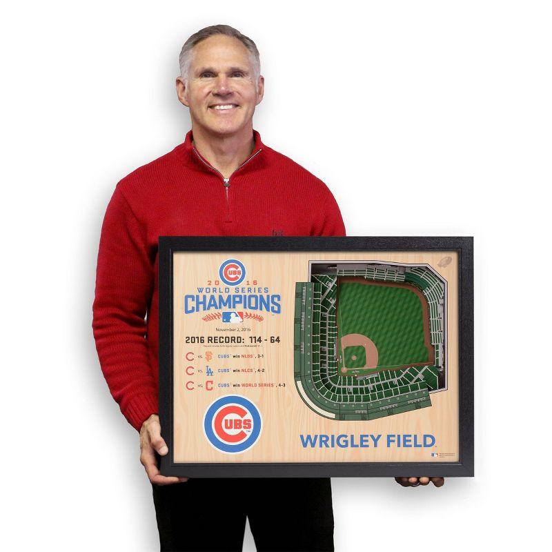 YouTheFan MLB 25-Layer StadiumViews 3D Wall Art