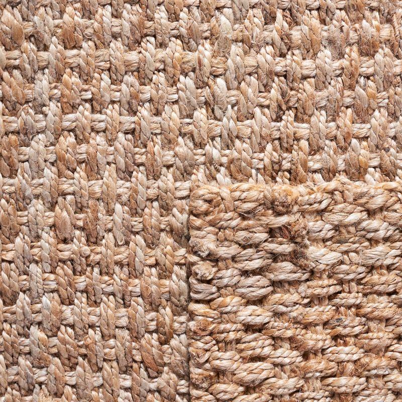 Natural Fiber NF830 Hand Woven Area Rug - Natural - 6'x6' - Safavieh.