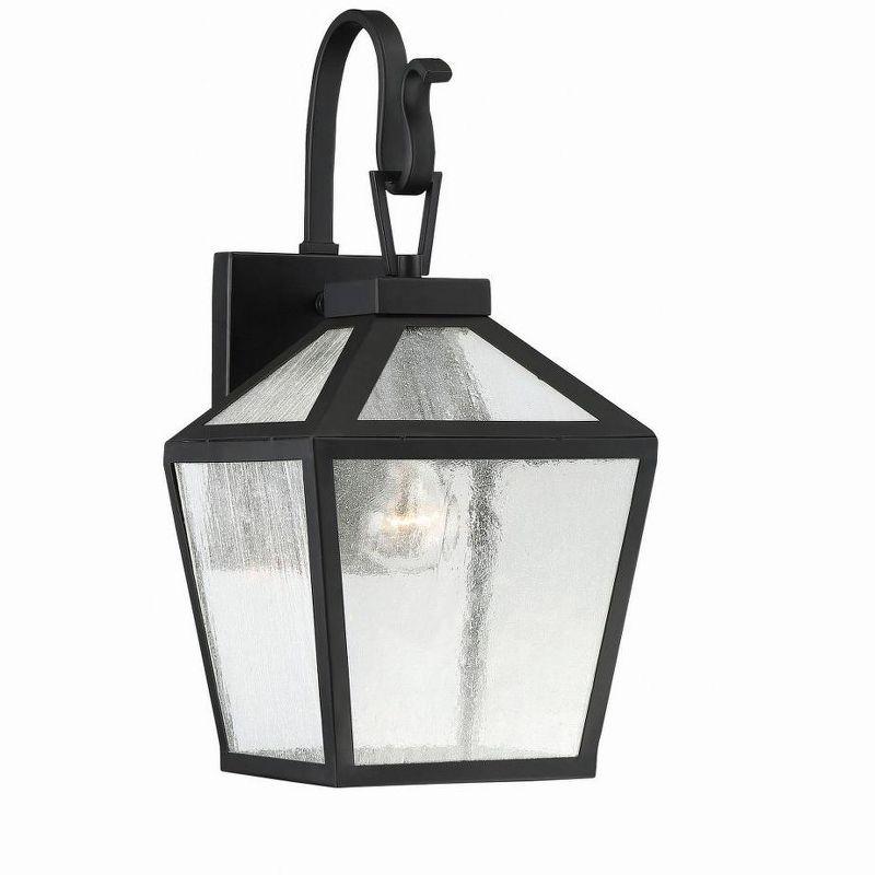 Savoy House Woodstock 1 - Light Wall Light in  Black