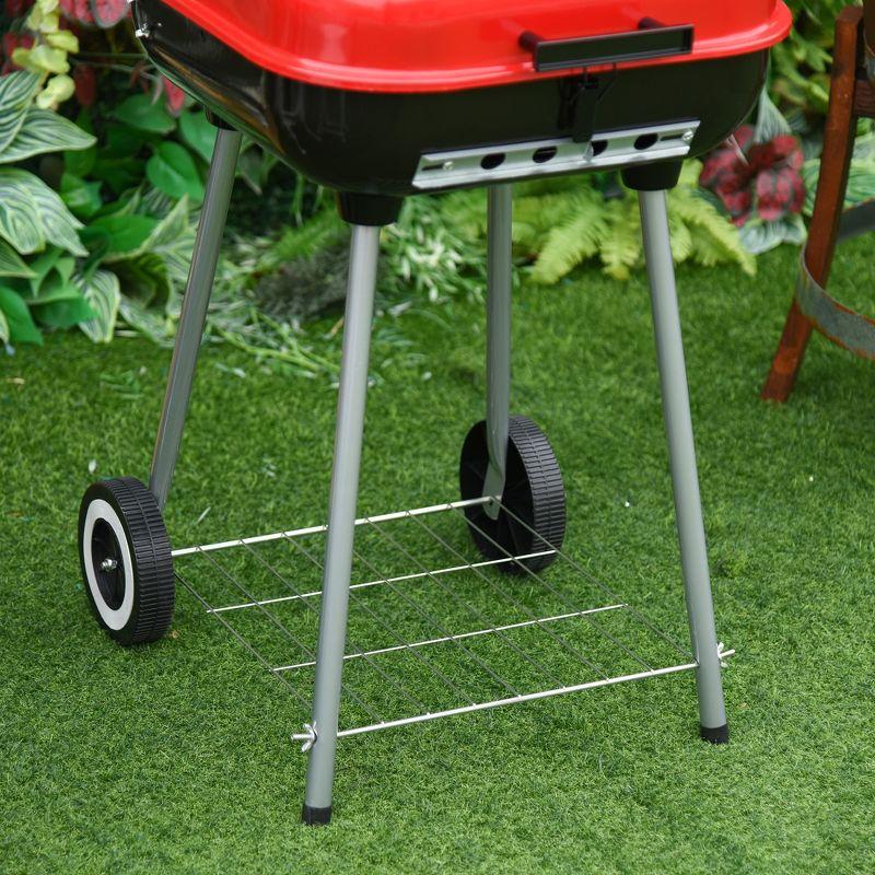 Outsunny 18.75'' W Charcoal Grill