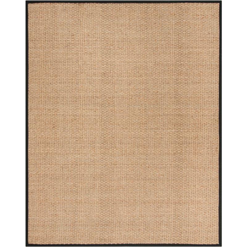 Natural Fiber NF114 Power Loomed Indoor Area Rug - Natural/Black - 8'x10' - Safavieh