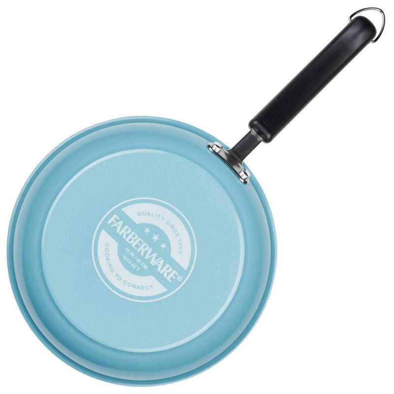 Aqua 10" Aluminum Nonstick Ceramic Frying Pan