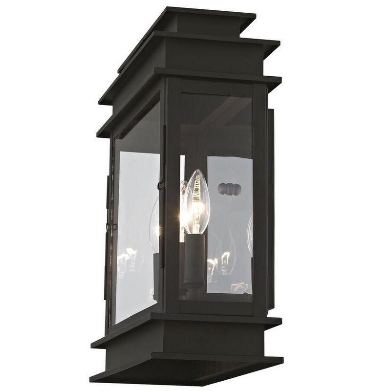 Livex Lighting Princeton 3 - Light Wall Light in  Black