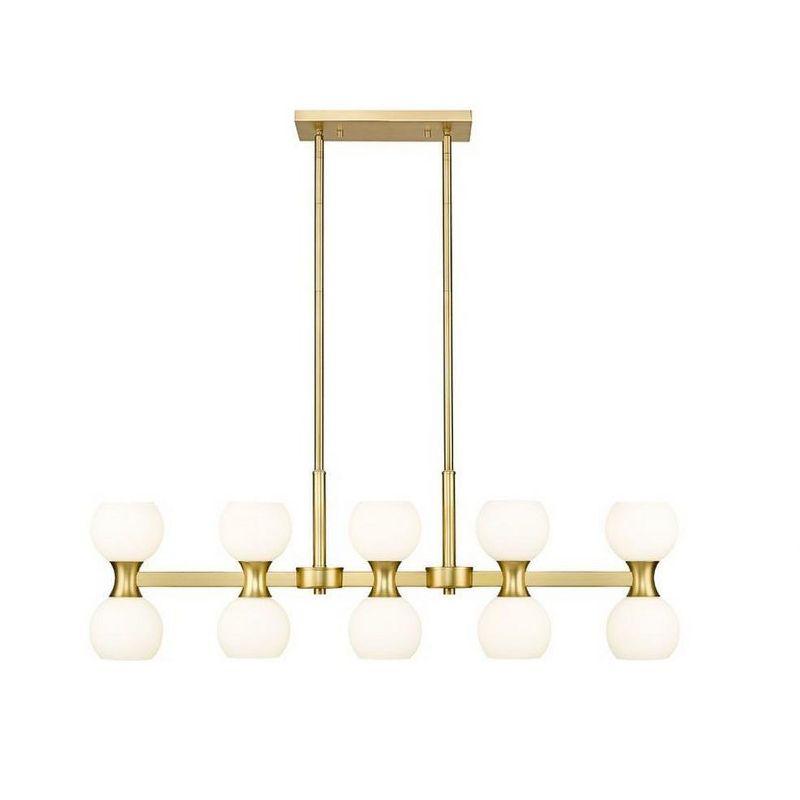 Z-Lite Artemis 10 - Light Island Pendant Light in  Modern Gold