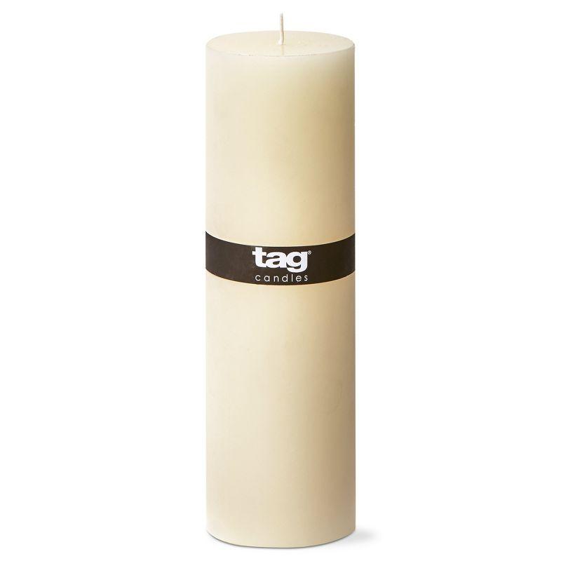TAG Unscented Pillar Candle