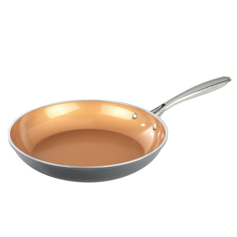 Gotham Steel Gotham Steel Copper 3 Piece Nonstick Fry Pan Set - 8'',10'', And 12''