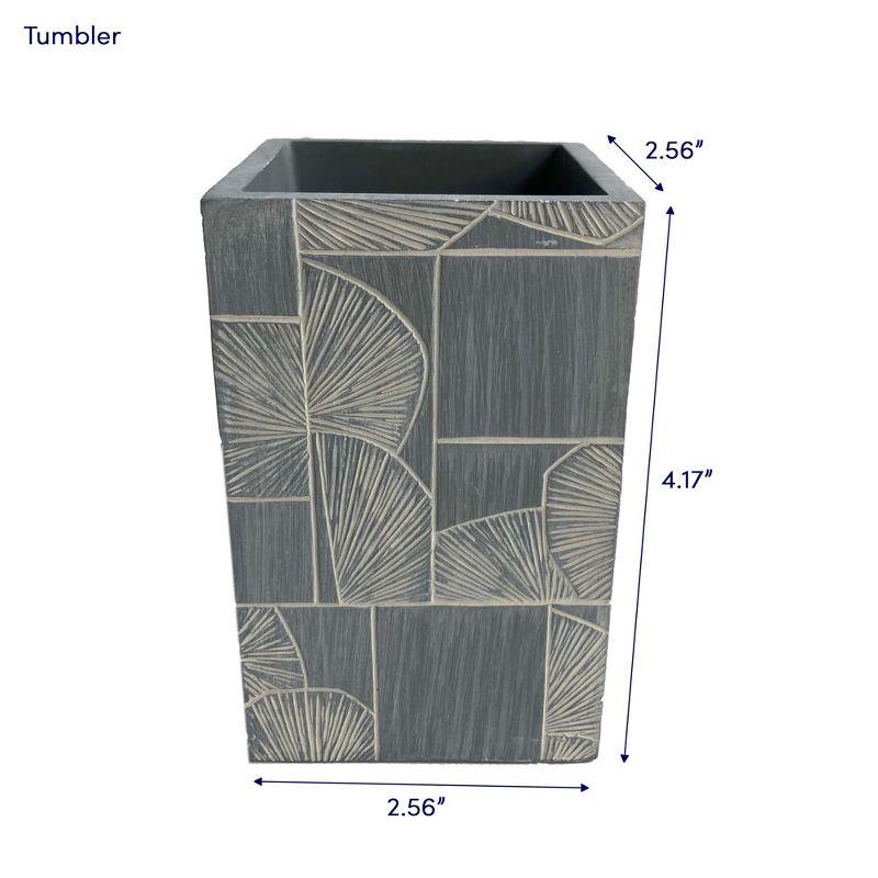 Sweet Home Collection Casonova 4 Piece Bathroom Accessory Set
