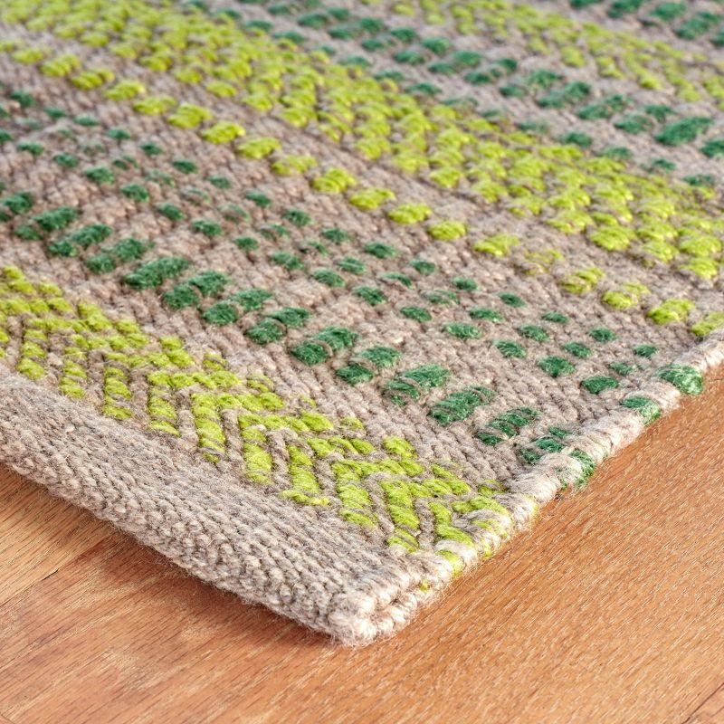 Annie Selke - Dash & Albert Sooner Than Later Green Handwoven Indoor/Outdoor Rug, 2x3, Green