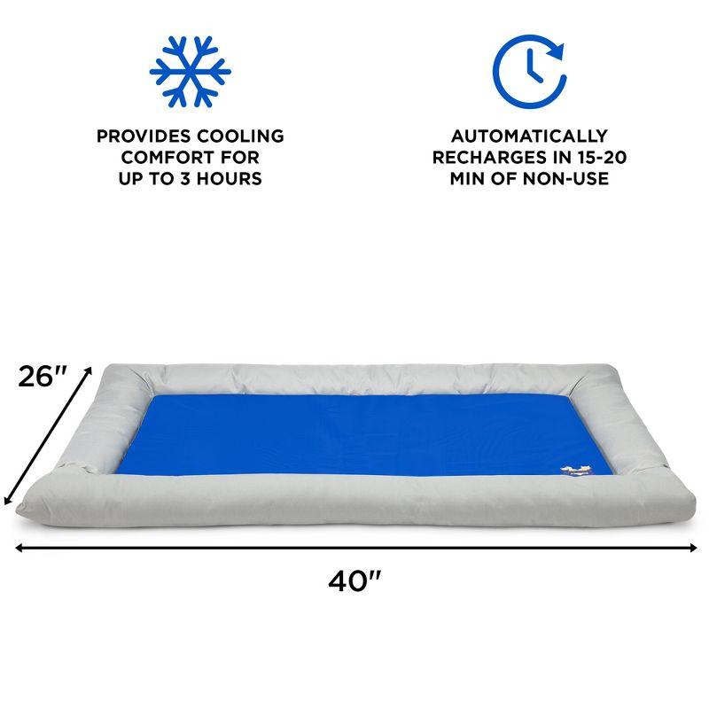 Arf Pets Dog Cooling Mat, Self Cooling Pet Bed - Cold Pad