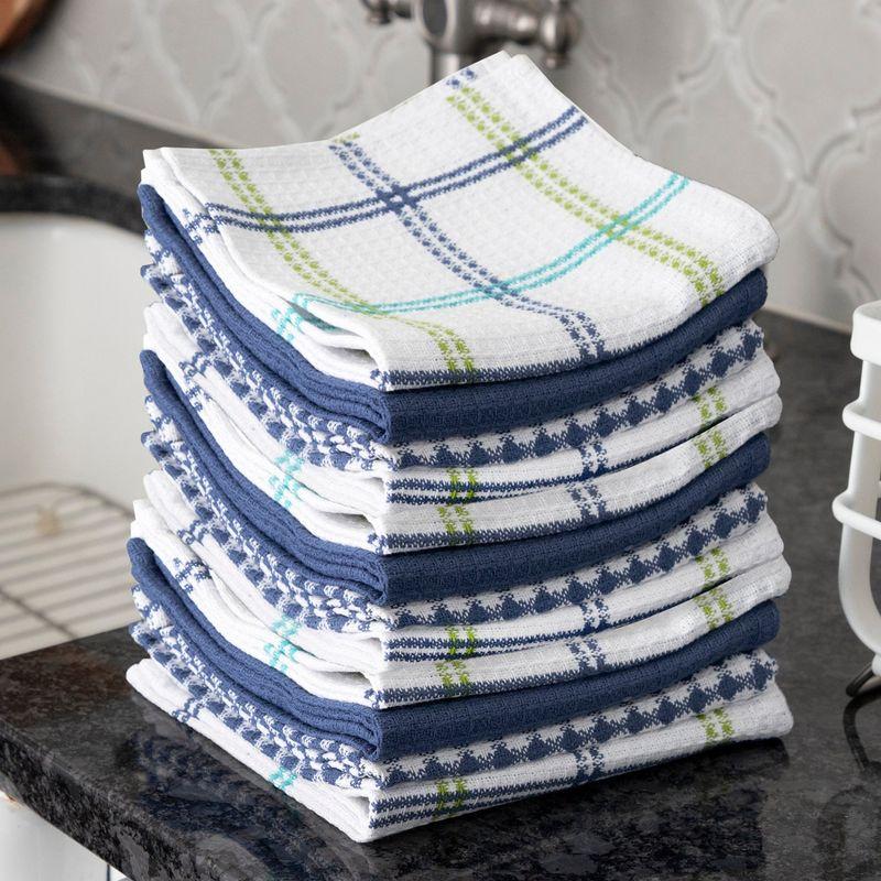 T-fal Flat Waffle Kitchen Dishcloth Set