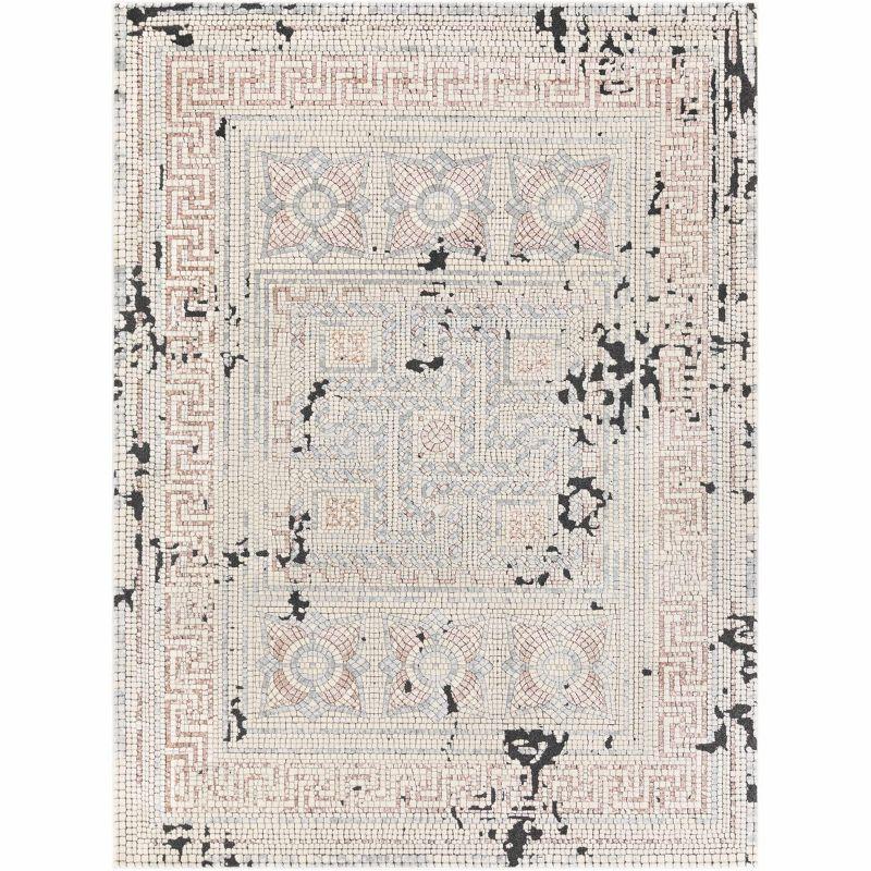 Hauteloom Rectangle Area Rug   Beige