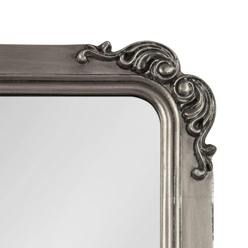 Kate and Laurel Ivette MDF Rectangle Mirror, 25x35, Silver