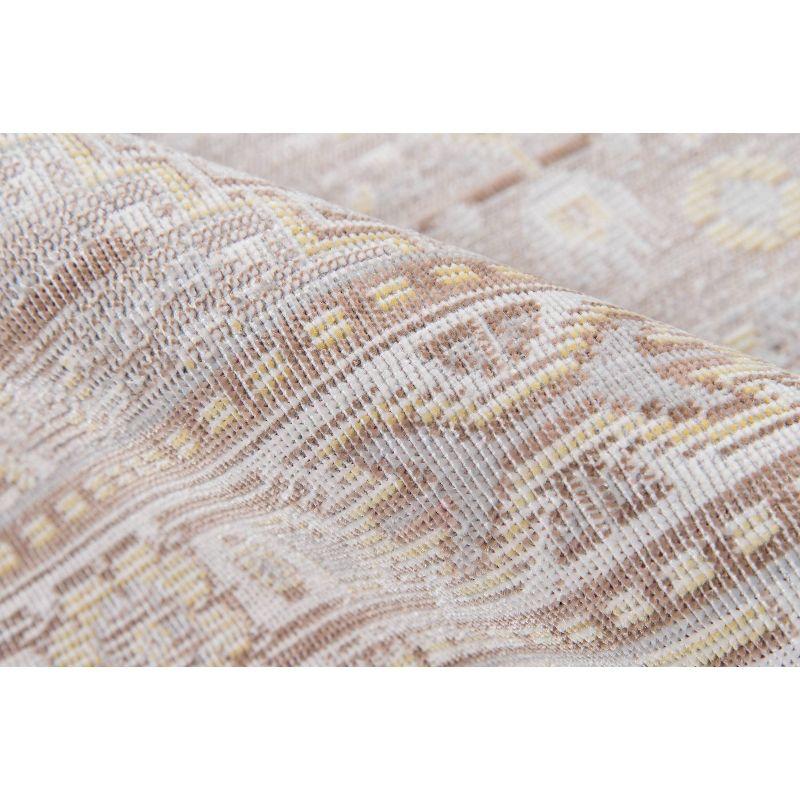 Momeni 7'10"x10'6" Isabella Orla Machine Loomed Area Rug Gray: Classic Medallion Pattern, Low Pile, Indoor Use, Polyester