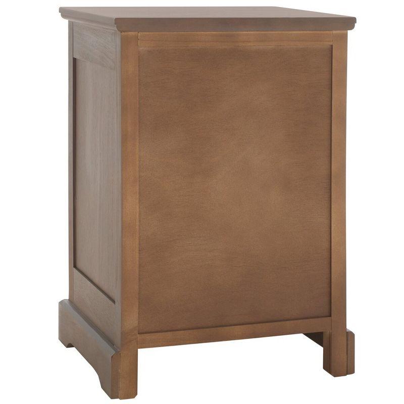 Griffin 3 Drawer Side Table - AMH5717 - Sepia - Safavieh Couture