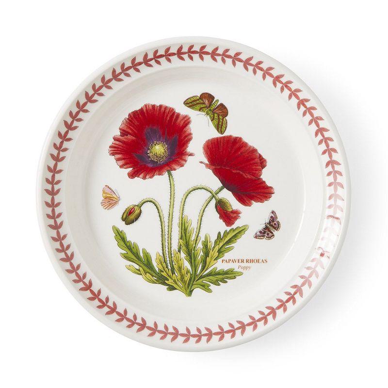 Botanic Garden Meadow Floral Ceramic Salad Plates - Set of 6