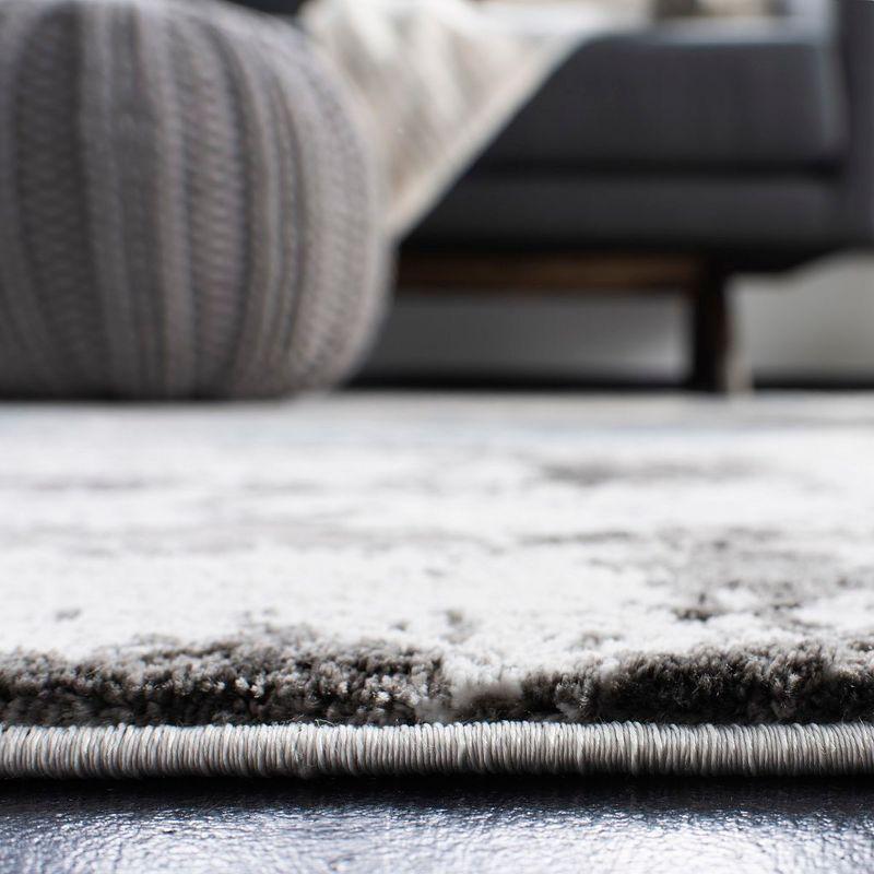 Craft CFT820 Loomed Indoor Area Rug - Grey/Blue - 6'7"x6'7" Round - Safavieh