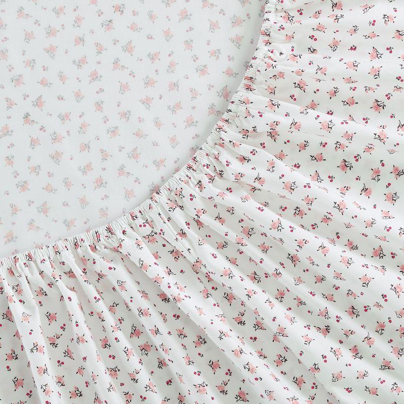 Betsey Johnson Printed Cotton Percale Cotton Sheet Sets