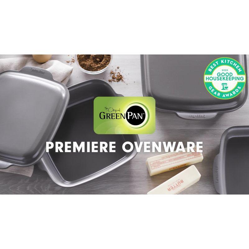 GreenPan Elite Ovenware Dark Grey Loaf Pan