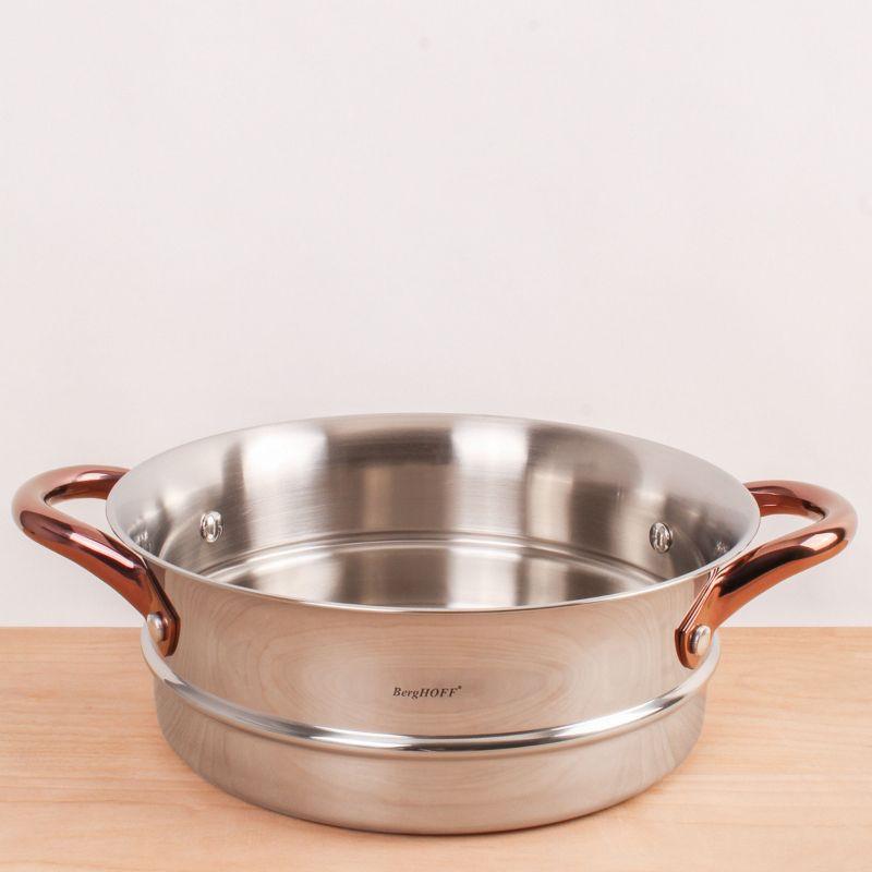 BergHOFF BergHOFF Ouro 3.5" Cast Iron Steamer Basket with 11.5" Diameter