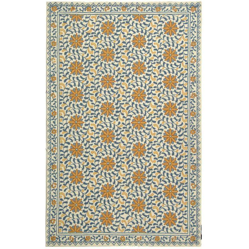 Chelsea Hand Hooked Wool Floral Rug