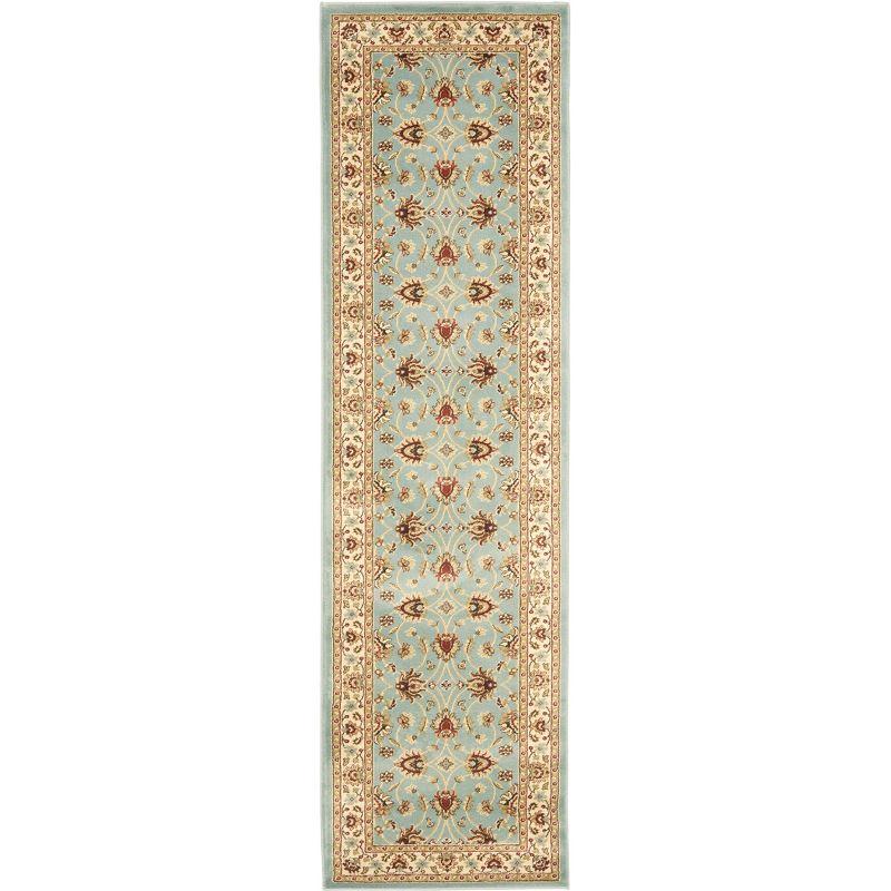 Lyndhurst LNH553 Power Loomed Runner Rug - Blue/Ivory - 2'3"x8' - Safavieh