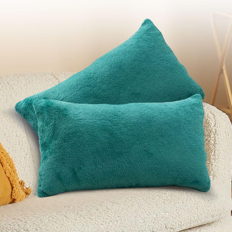 Cheer Collection Reversible Throw Pillow (Set of 2)