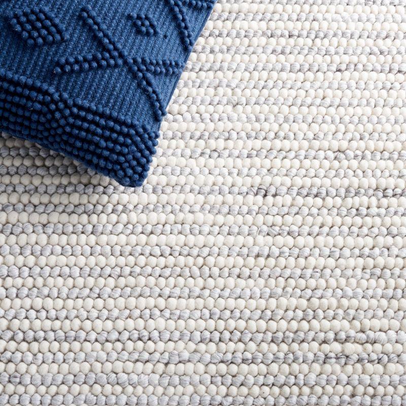 Natura NAT220 Hand Woven Accent Rug - Ivory/Light Gray - 2'x3' - Safavieh.