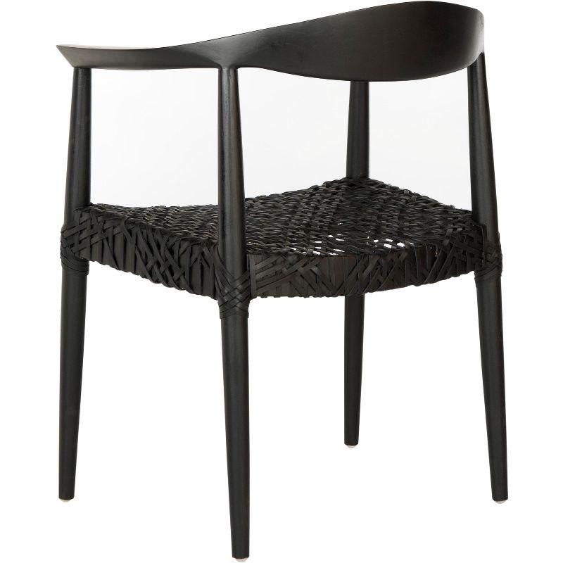 Kazbah Leather Dining Arm Chair