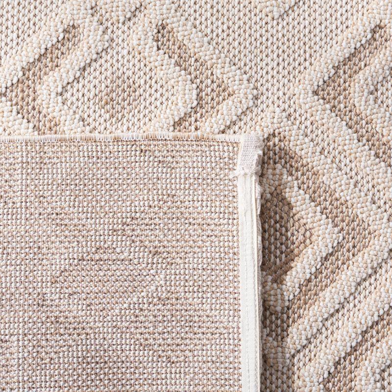 Global GLB404 Power Loomed Indoor Area Rug - Beige/Ivory - 8'x10' - Safavieh