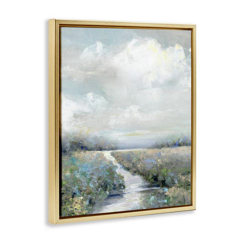 Stupell Industries Tranquil Flower Meadow Path, 25" x 31"