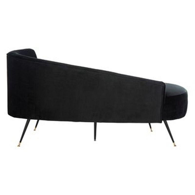 Evangeline Parisian Settee - Black - Safavieh.