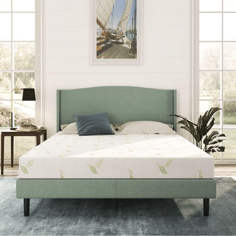 Nap Queen Anula, Green Tea Infused Medium Firm Memory Foam Mattress & Reviews | Wayfair