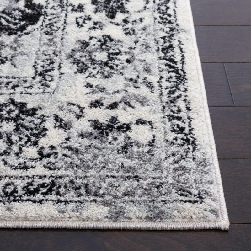 Tulum TUL282 Power Loomed Area Rug - Ivory/Black - 8'x10' - Safavieh.