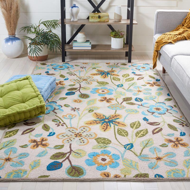 Four Seasons FRS429 Hand Hooked Area Rug  - Safavieh