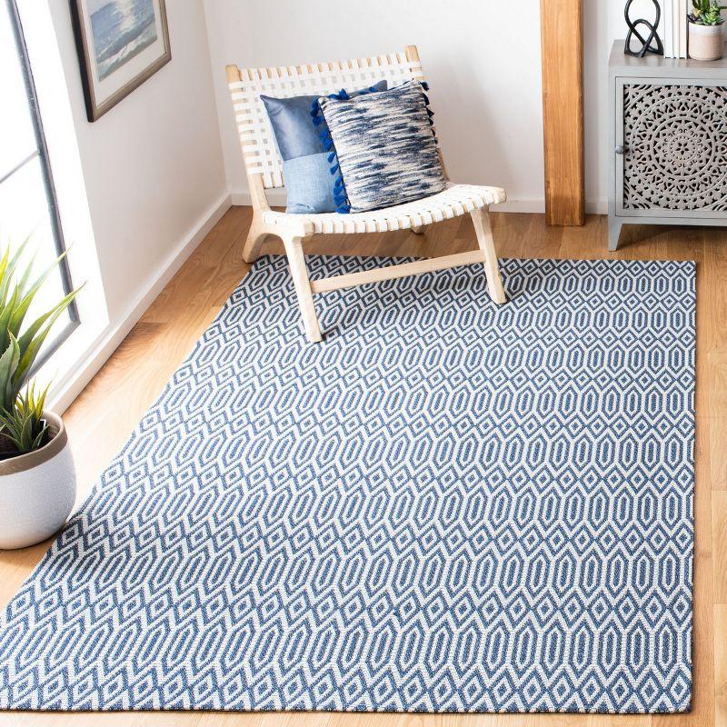 Nomadic Geometric 8' x 10' Gray Flatweave Area Rug