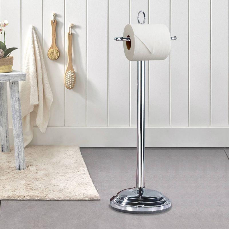 Free Standing Toilet Paper Holder