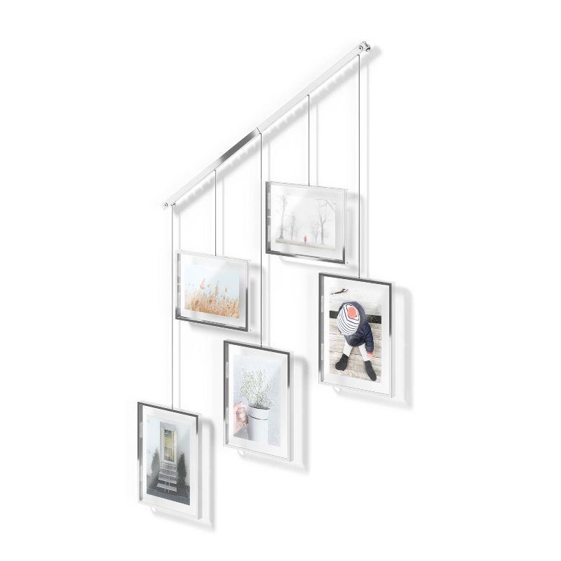 Black Metal Picture Frame - Set of 5