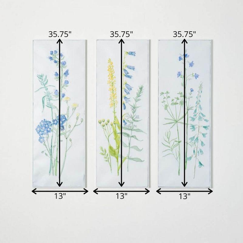 Sullivans Herb Inspired Wall Panel Set of 3, 35.75"H Multicolored